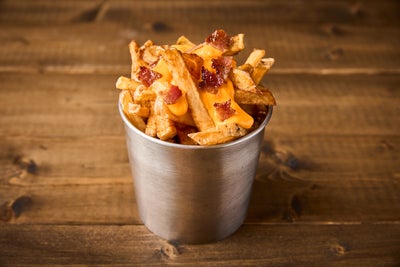 Frites au Cheddar Bacon