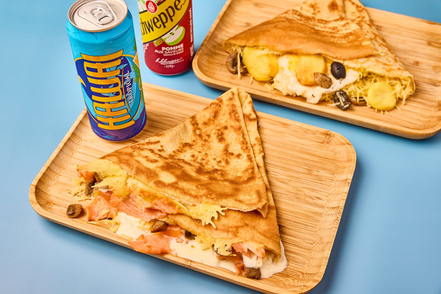 Menu - DUO Crêpes salées + DUO Boissons softs