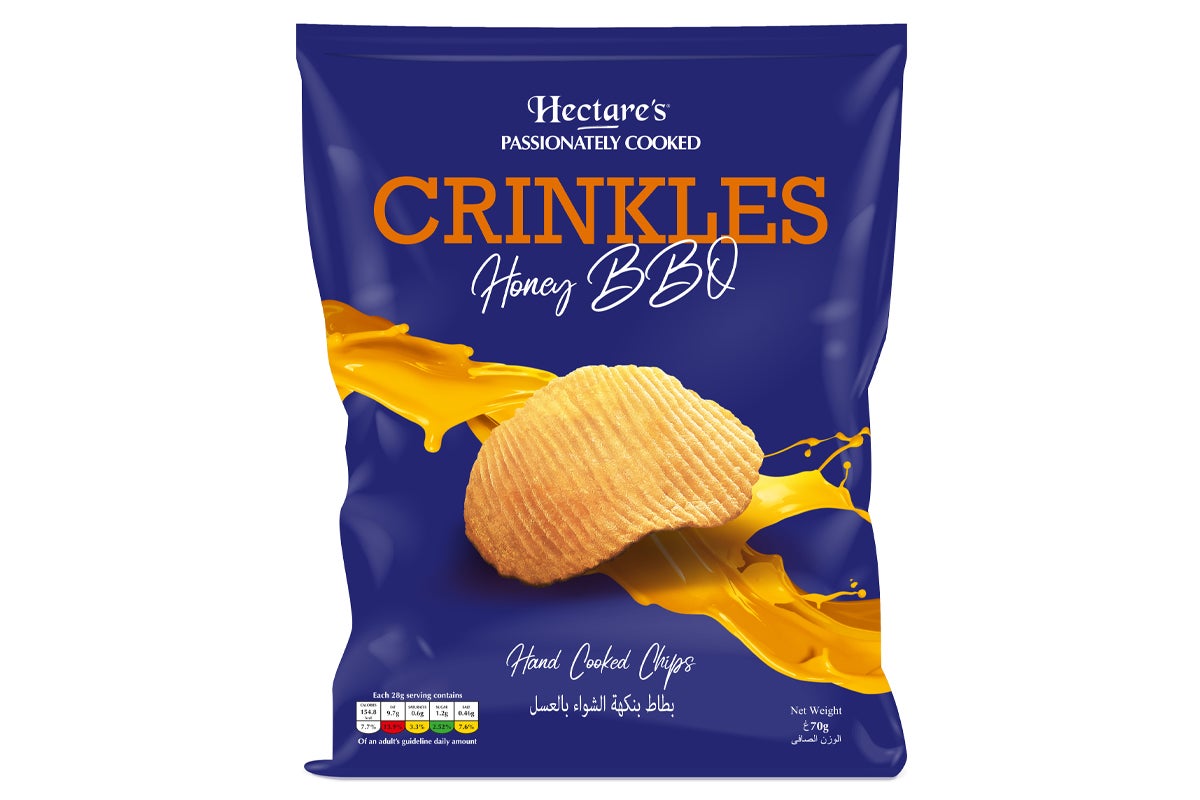 Hectare's Crinkles Chips Honey BBQ