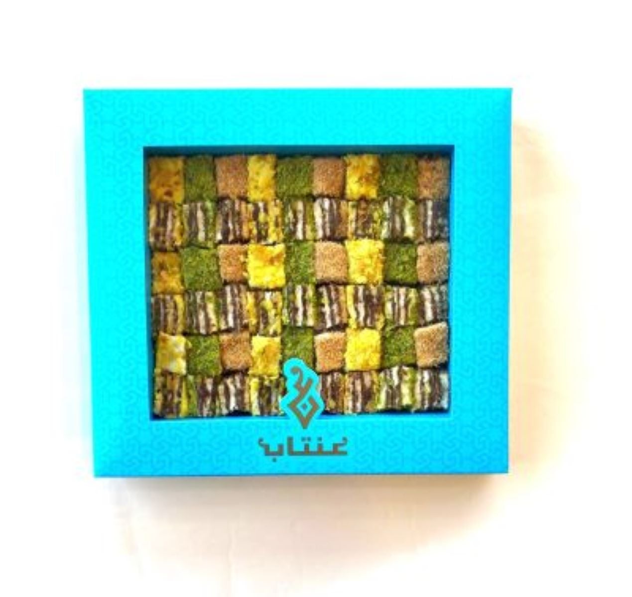 Delight With Pistachio, Nutella, Lemon And Kunafa large box