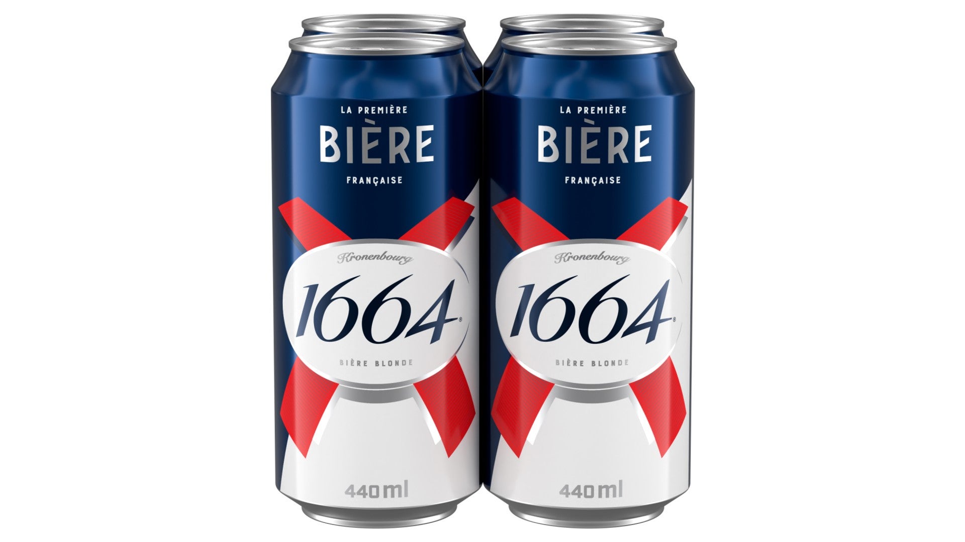 Kronenbourg 1664 Biere Beer Lager 4x440ml Cans