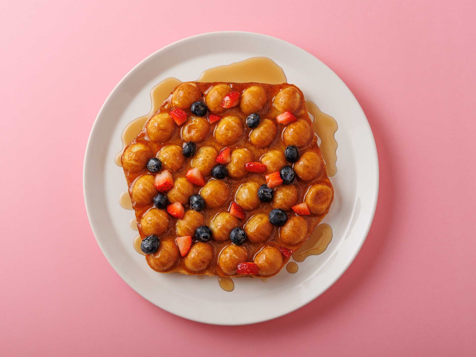 Berry Bubble Waffle