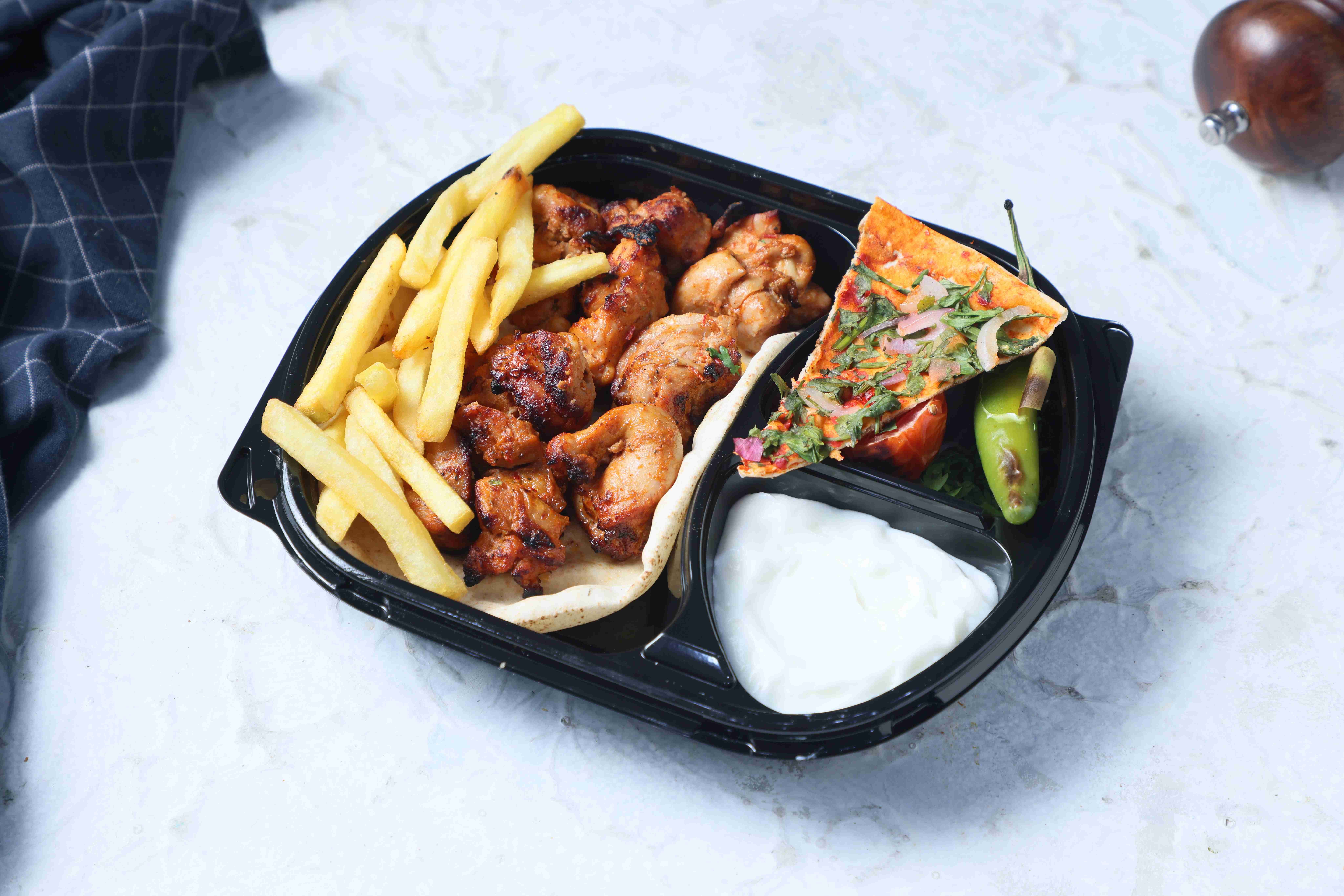 Shish Tawook Platter