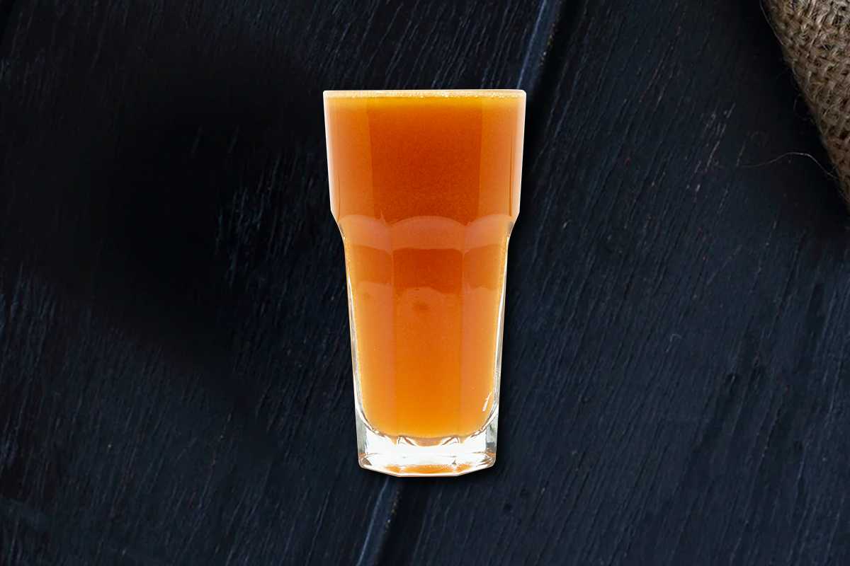 Fresh Red Apple Juice