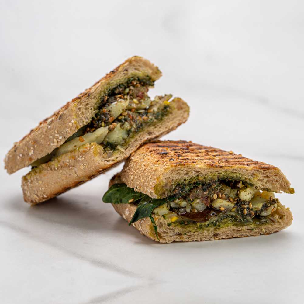 Grilled Zucchini With Halloumi Zataar