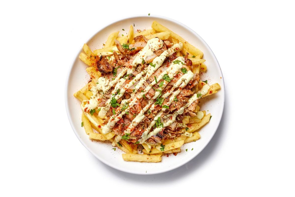 Loaded Gyros Fries