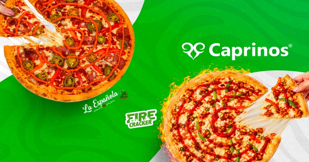 Caprinos Pizza - Congleton delivery from Congleton - Order with Deliveroo