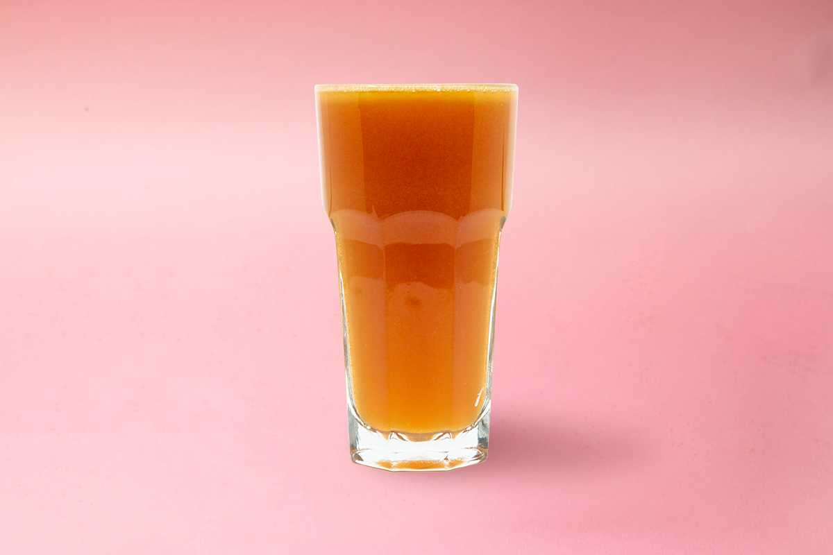 Fresh Red Apple Juice