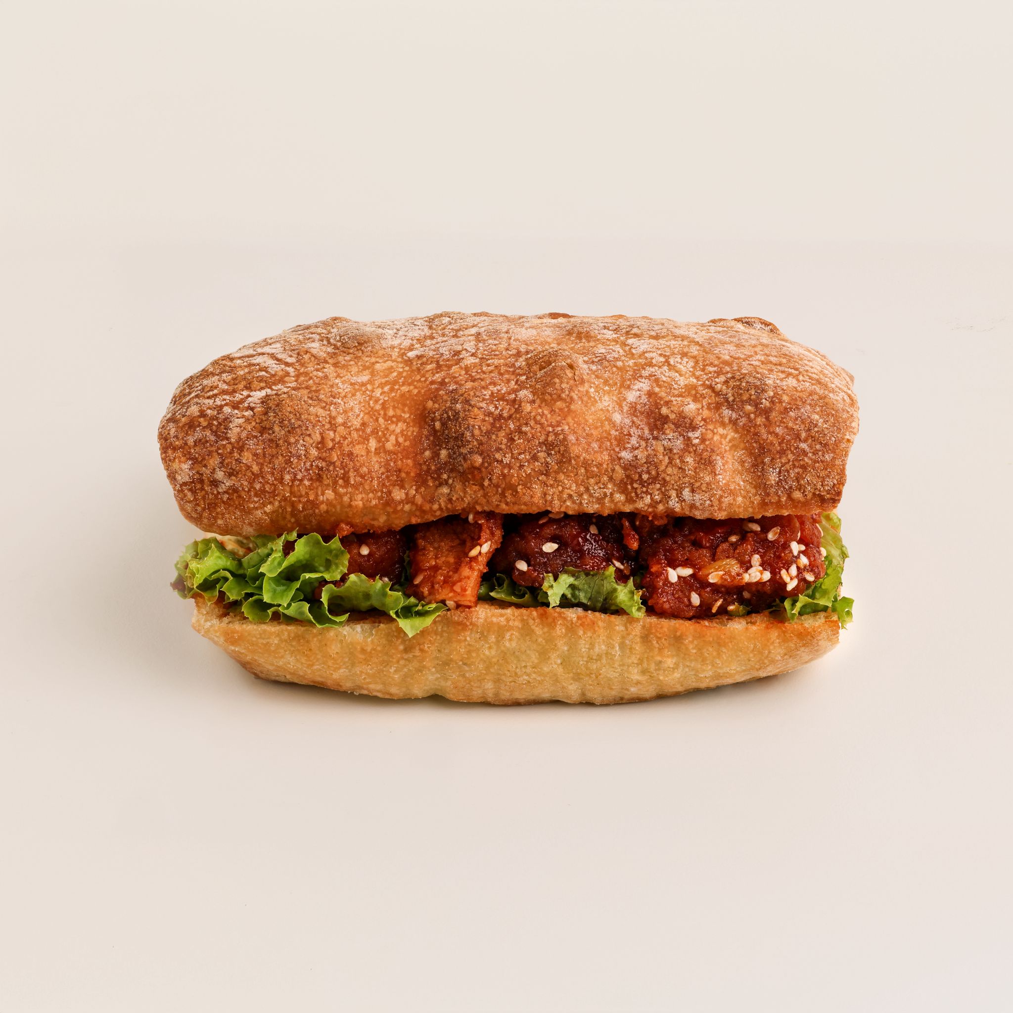 Sourdough Ciabatta Sweet Chicken Sandwich
