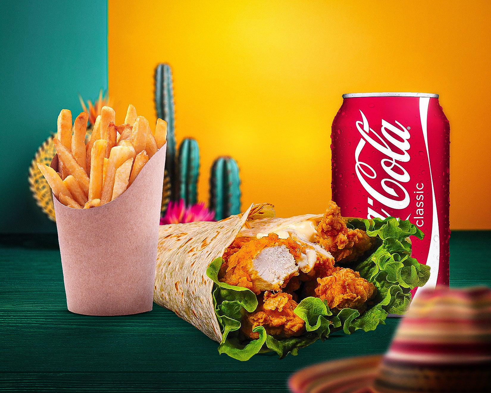 Wrap au poulet 🌯🍗