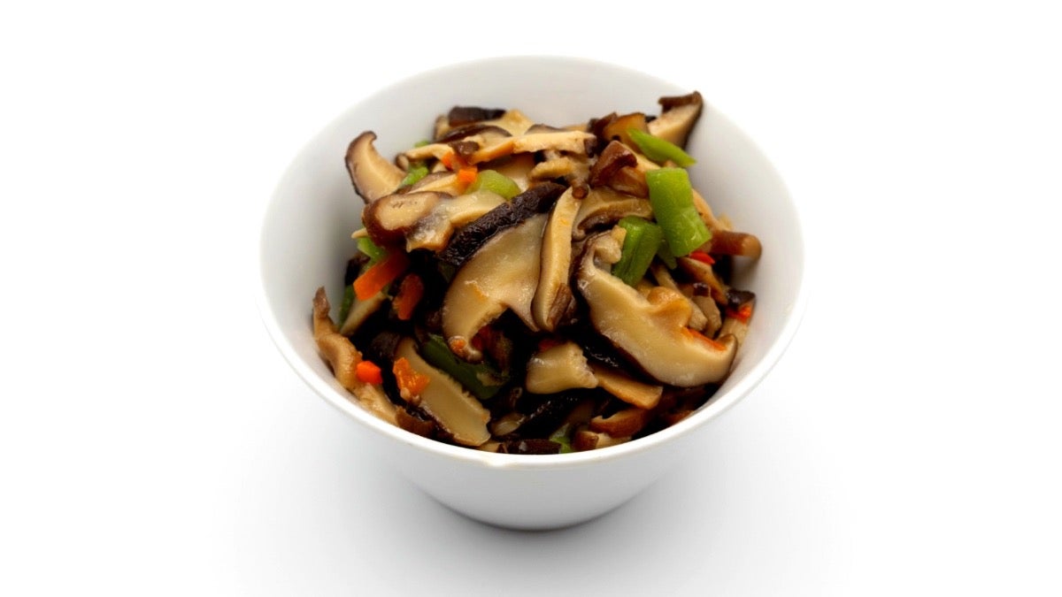 Salade de champignon shitaké