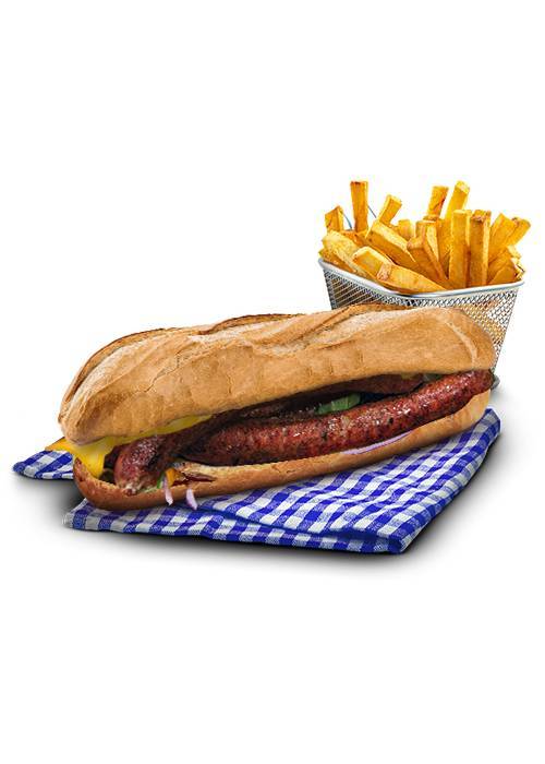 Sandwich Baguette Merguez