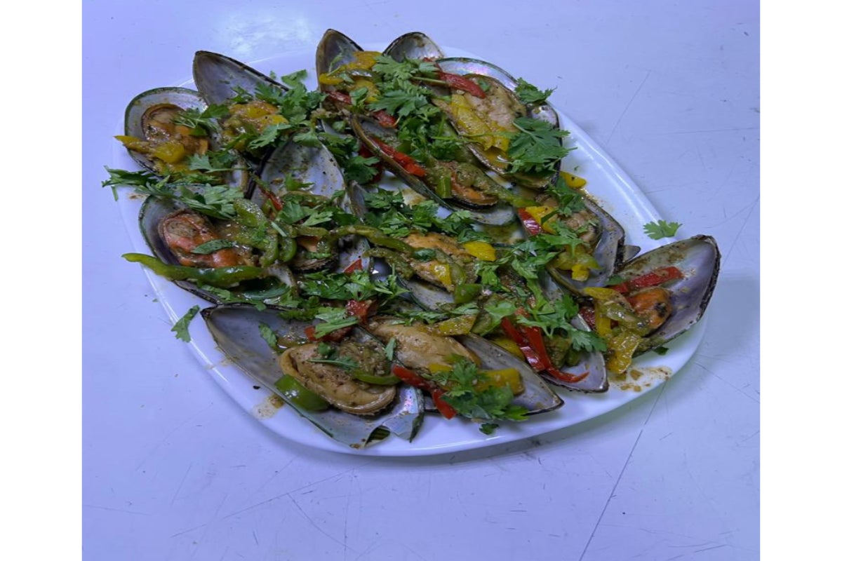 Mussels (oysters) dish