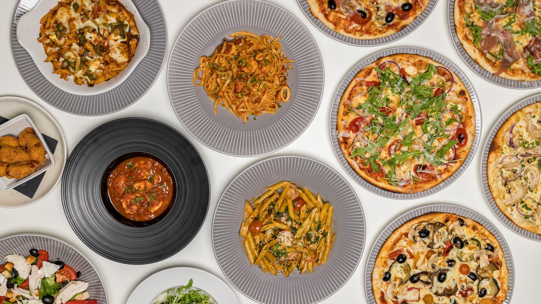 The Godfathers Gourmet Pizza and Pasta Bar delivery from Ashgrove Order with Deliveroo