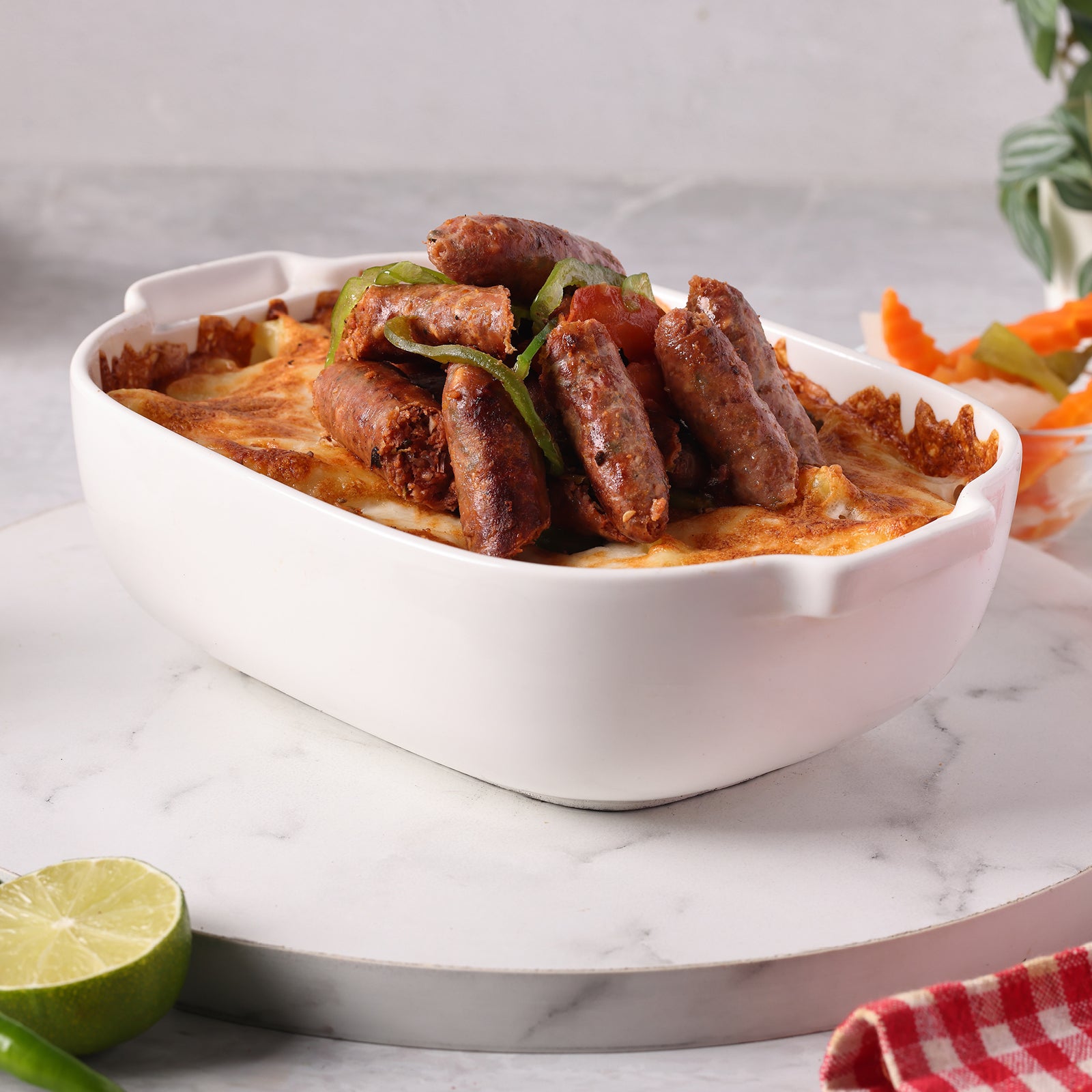 Oven-baked Pasta With Sausage