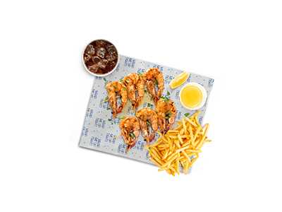 Jumbo Grilled Shrimp Meal
