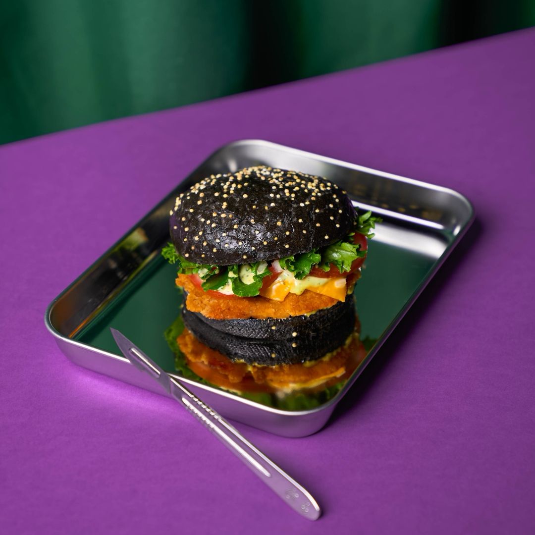 Halloween Crispy Burger