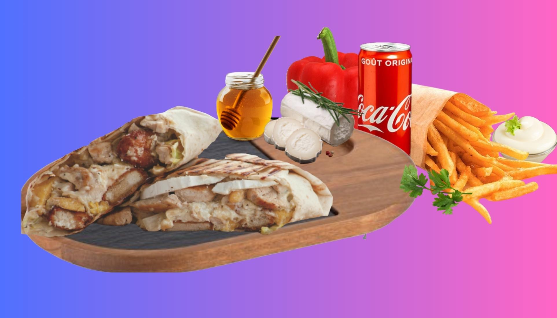 Menu Tacos Chèvre-Miel®�
