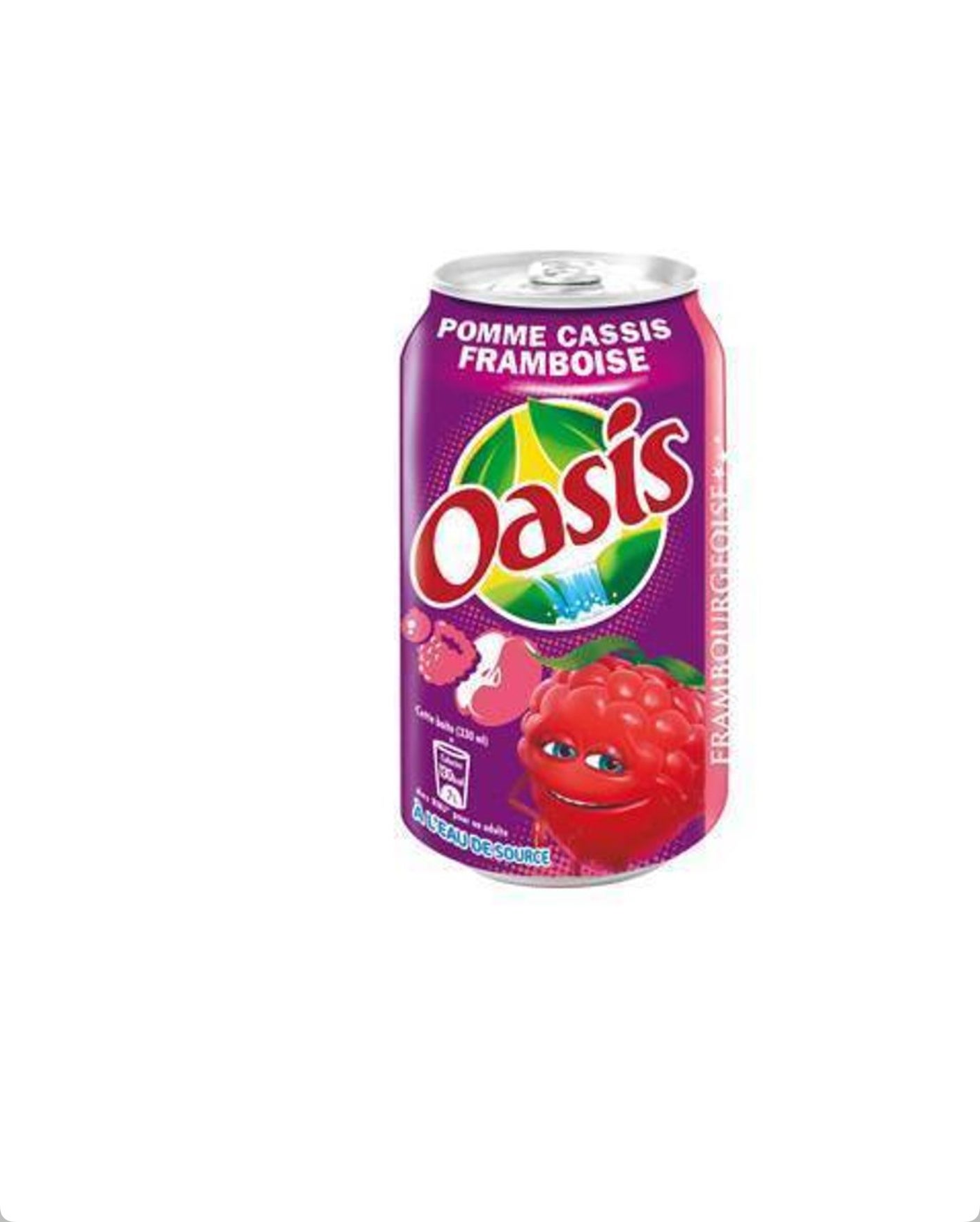 oasis pomme fraise framboise