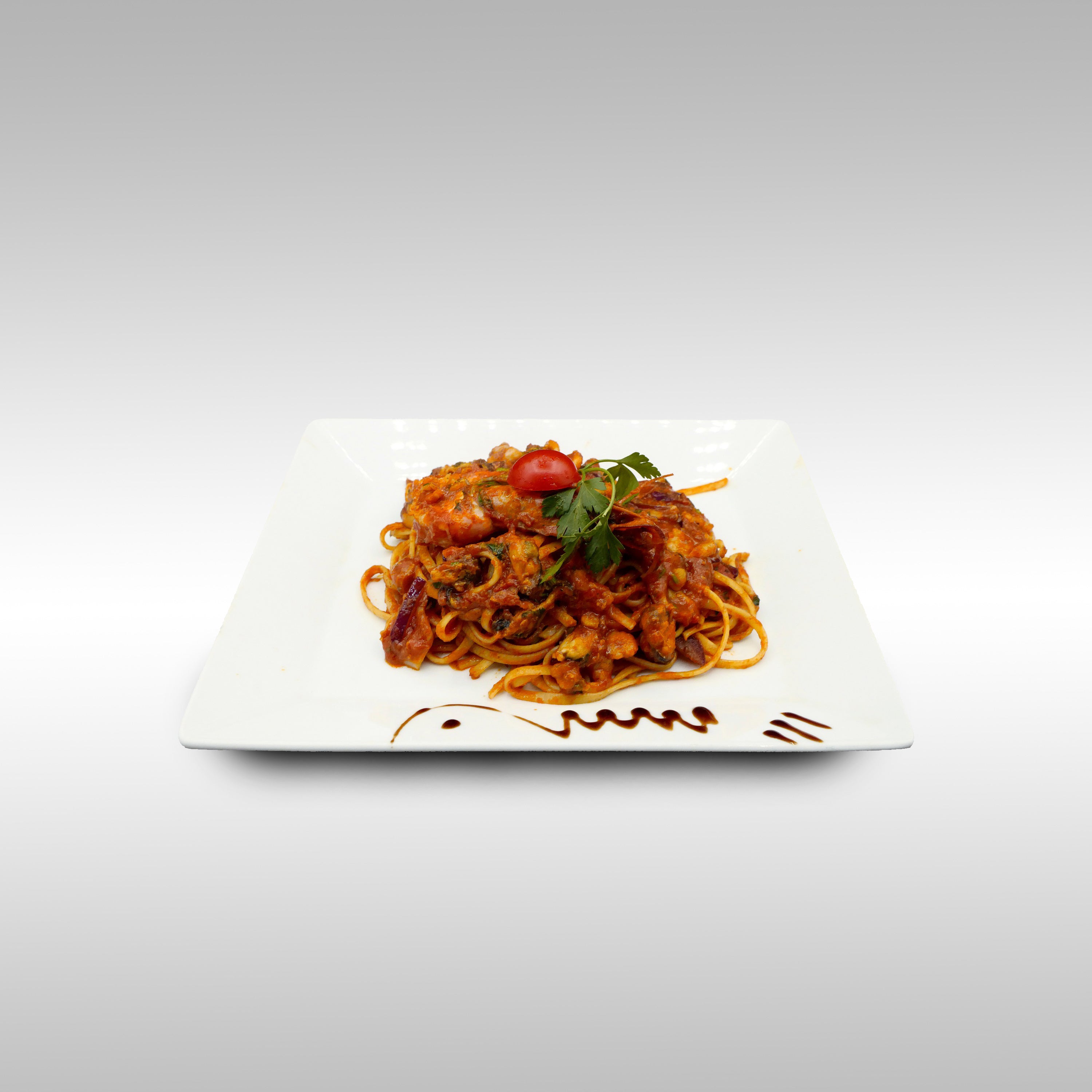 Spaghetti aux fruits de mer