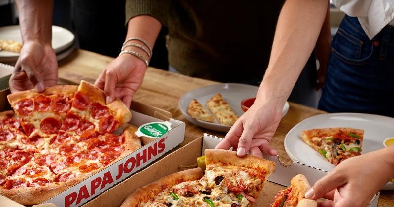 Papa john's pizza discount delivery