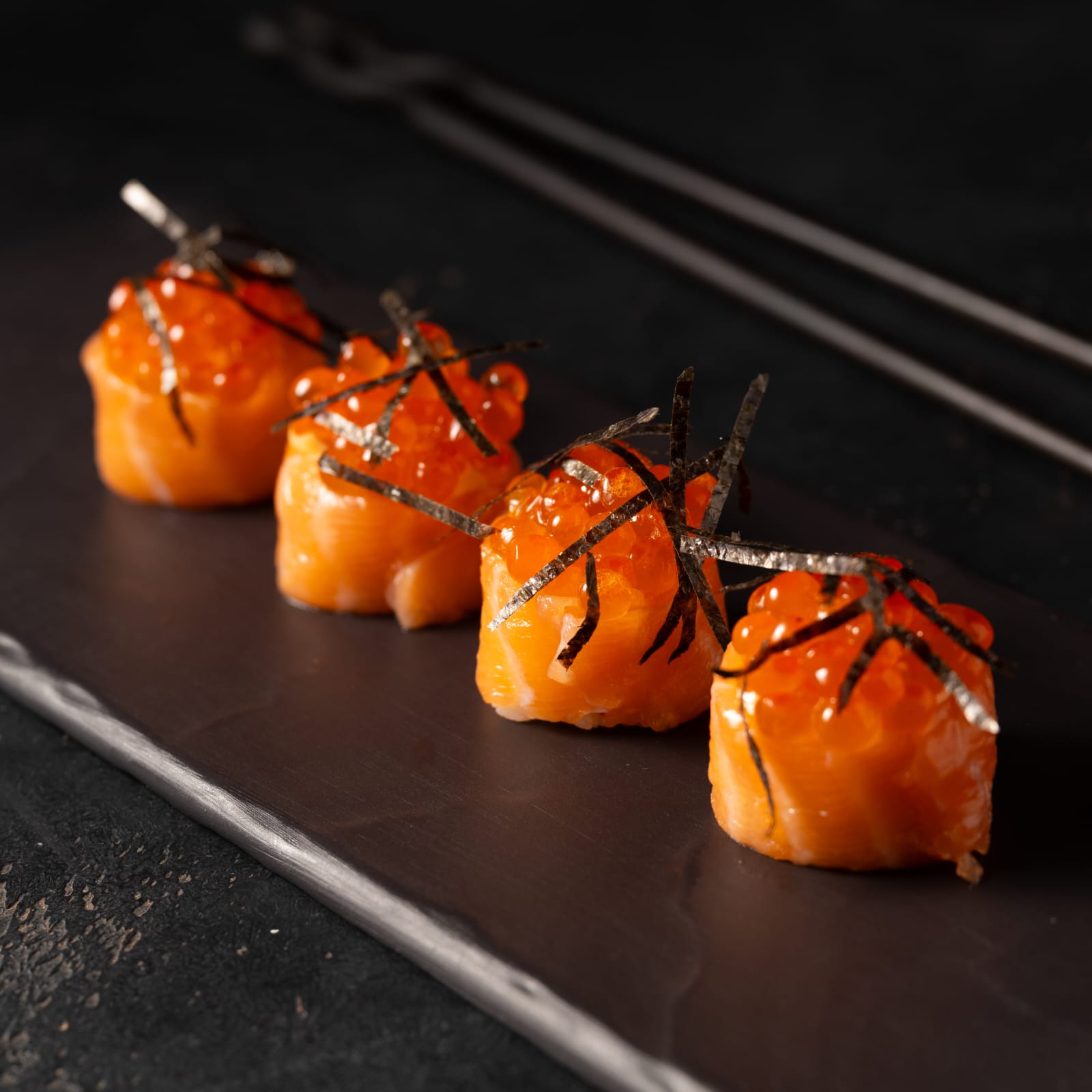Salmon Ikura Sushi