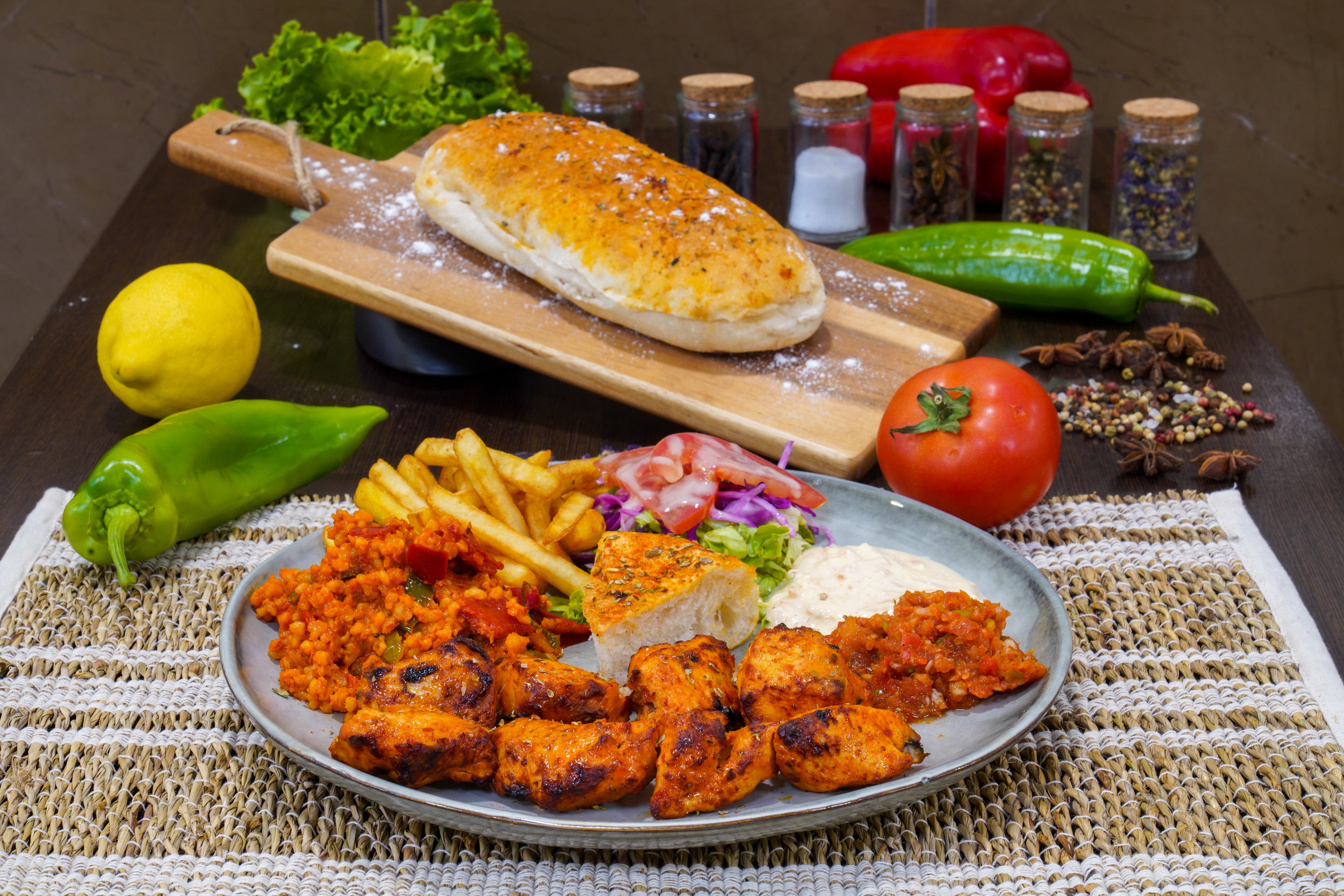 Poulet Mariné