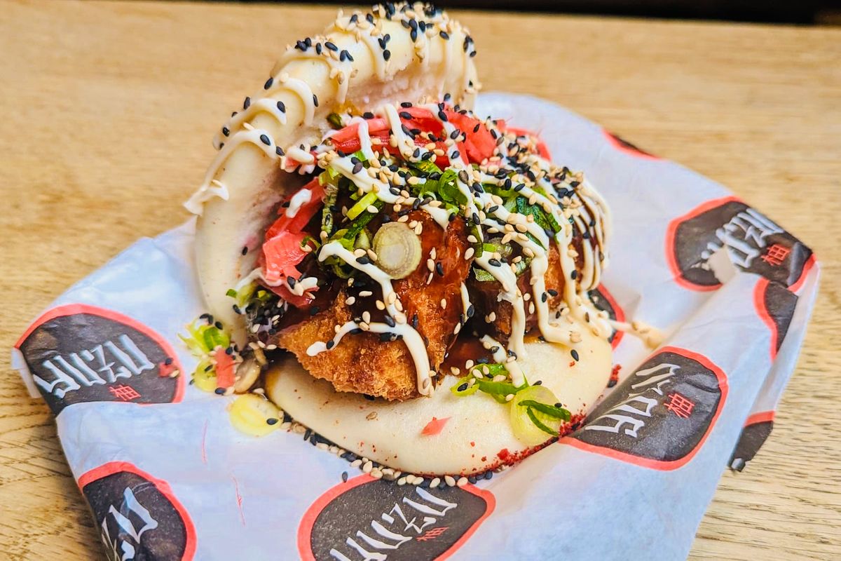 Japanese Fried Tofu Bao (VEGAN)