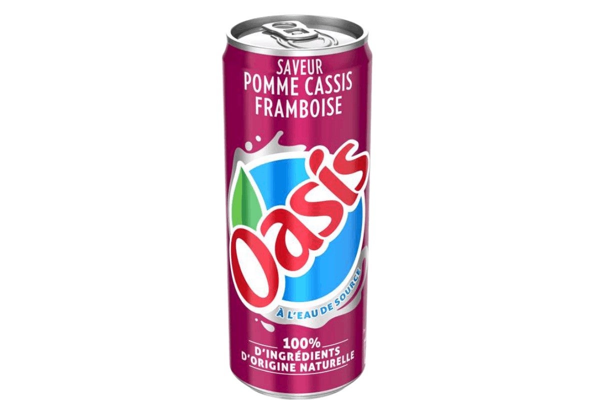 Oasis framboise pomme cassis 33 cL🥤