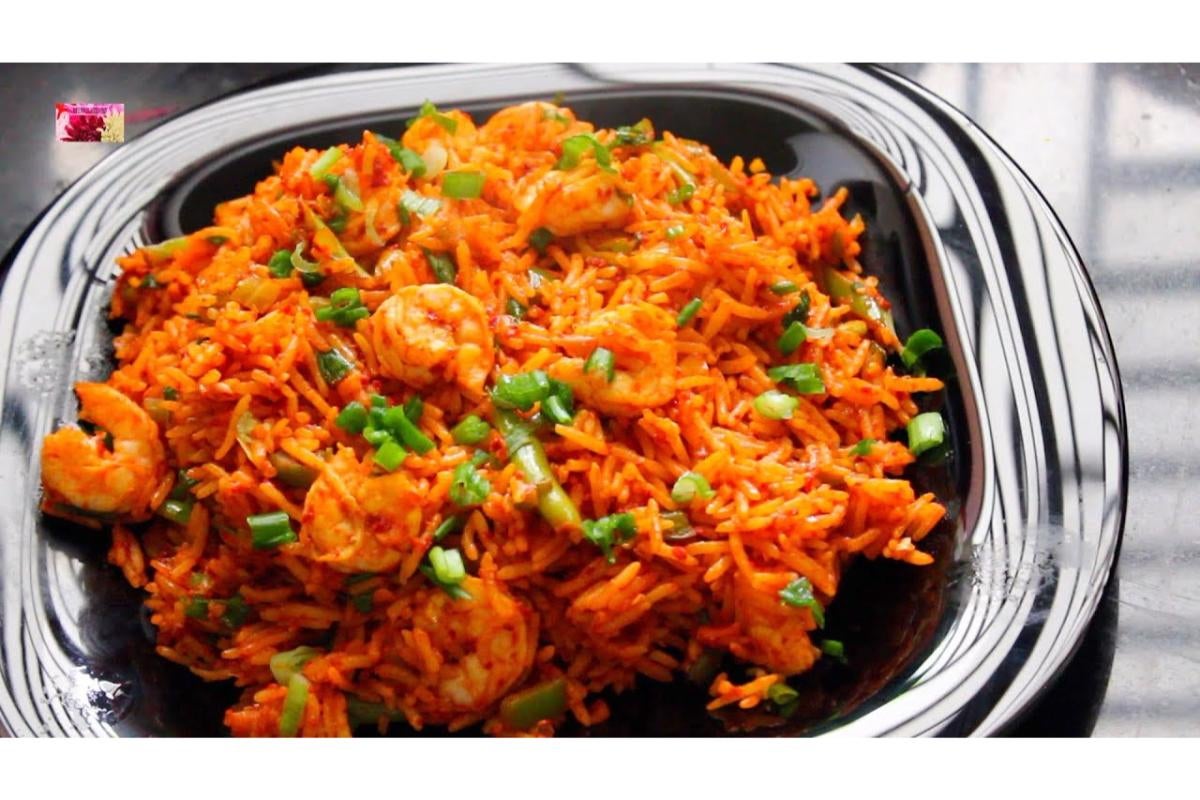 Prawns Schezwan Rice