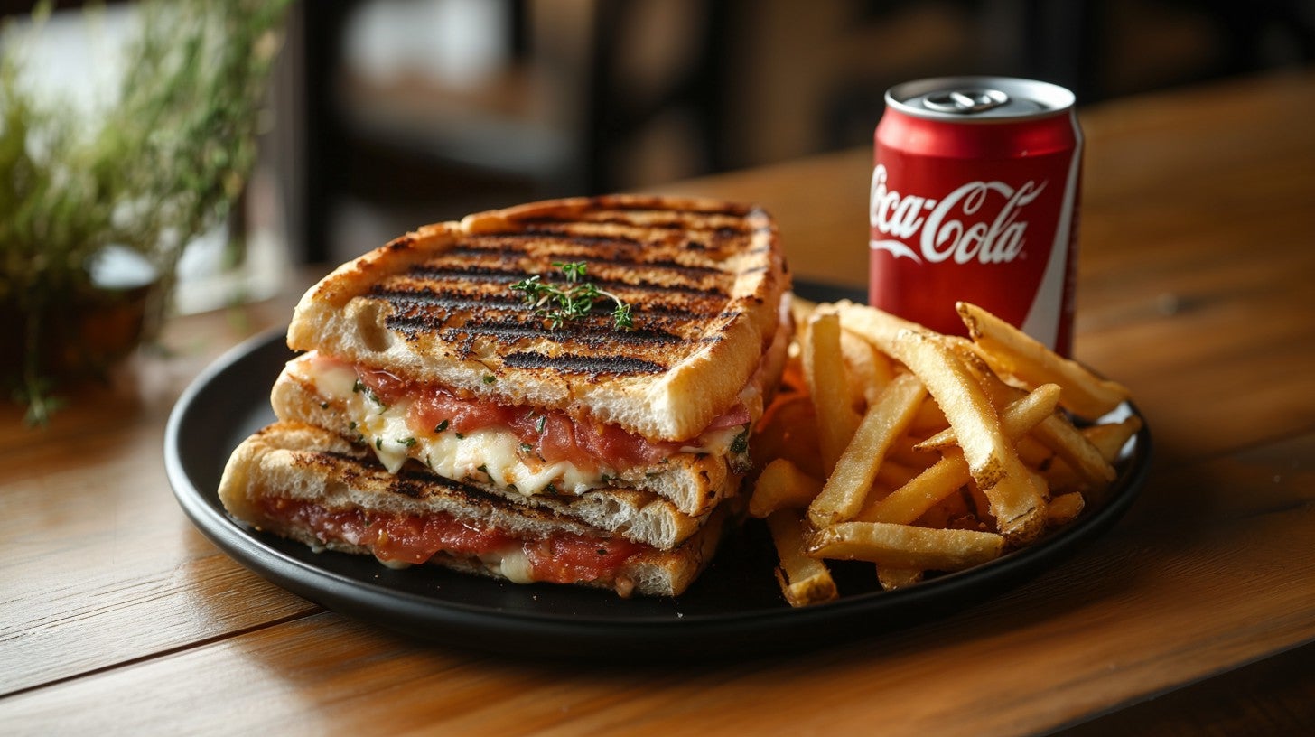Menu panini 3 fromages 🍅 + 🧀🧀🧀