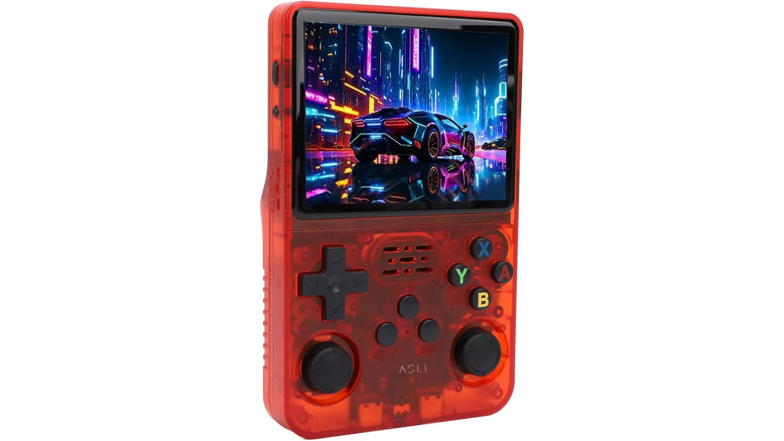ASLI XRetro Engine 3.5 XRetro Handheld Game Console With Linux System 128GB Red (222)
