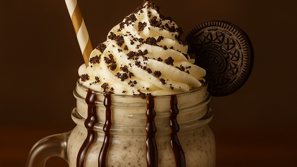 🥤 Milkshake Oreo