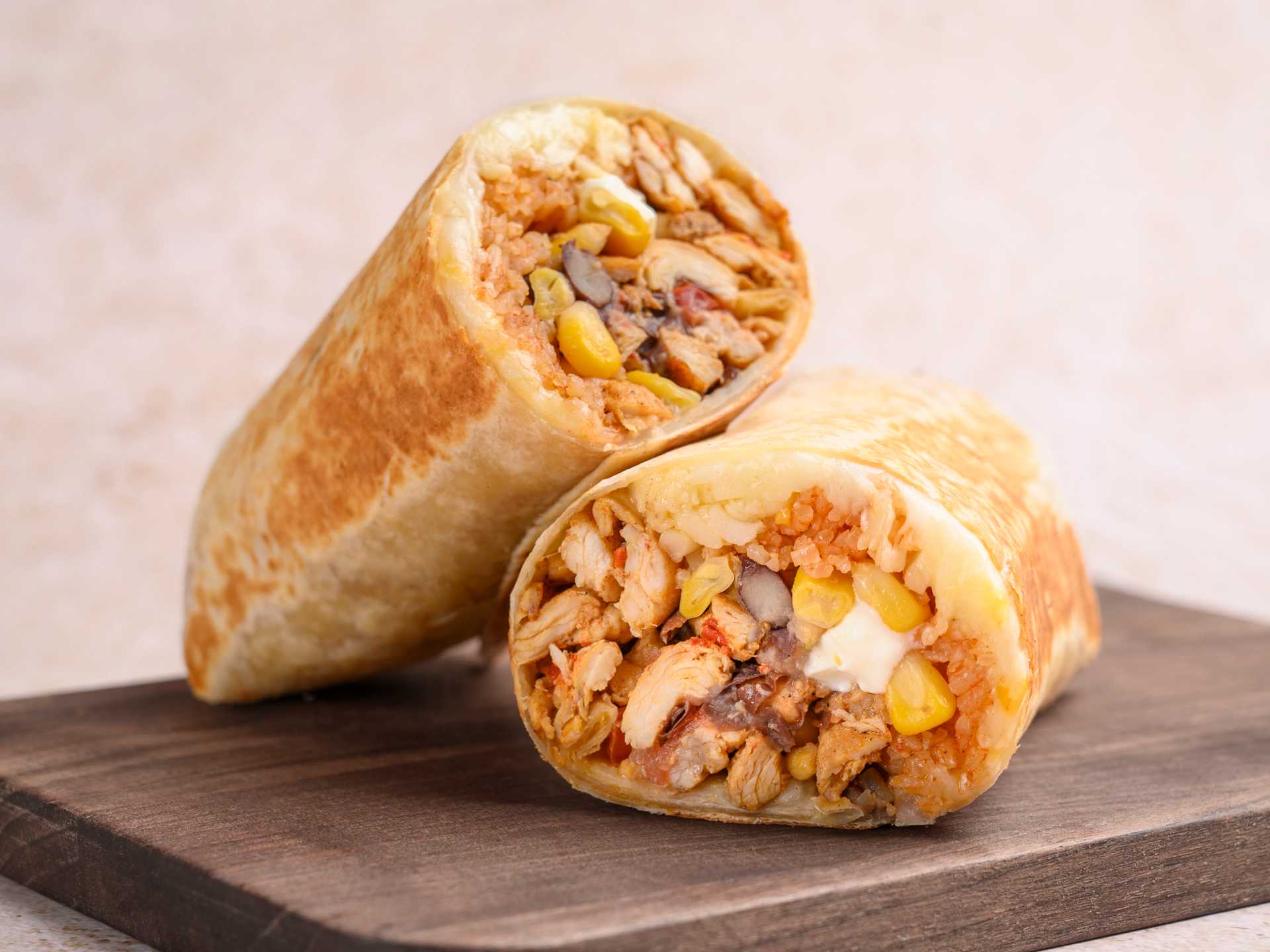 Grilled Chicken Burrito