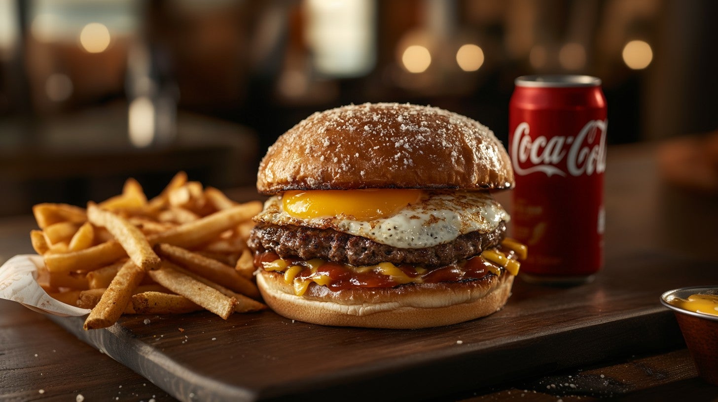 Menu 180 burger 🍔 🍳 🧀