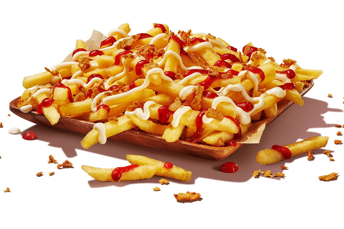 Fries Ketchup Mayonnaise