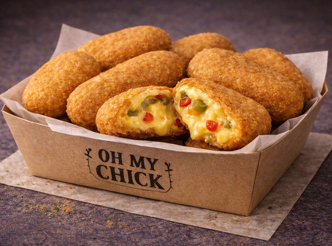 CHILI CHEESE NUGGETS 🧀🌶️