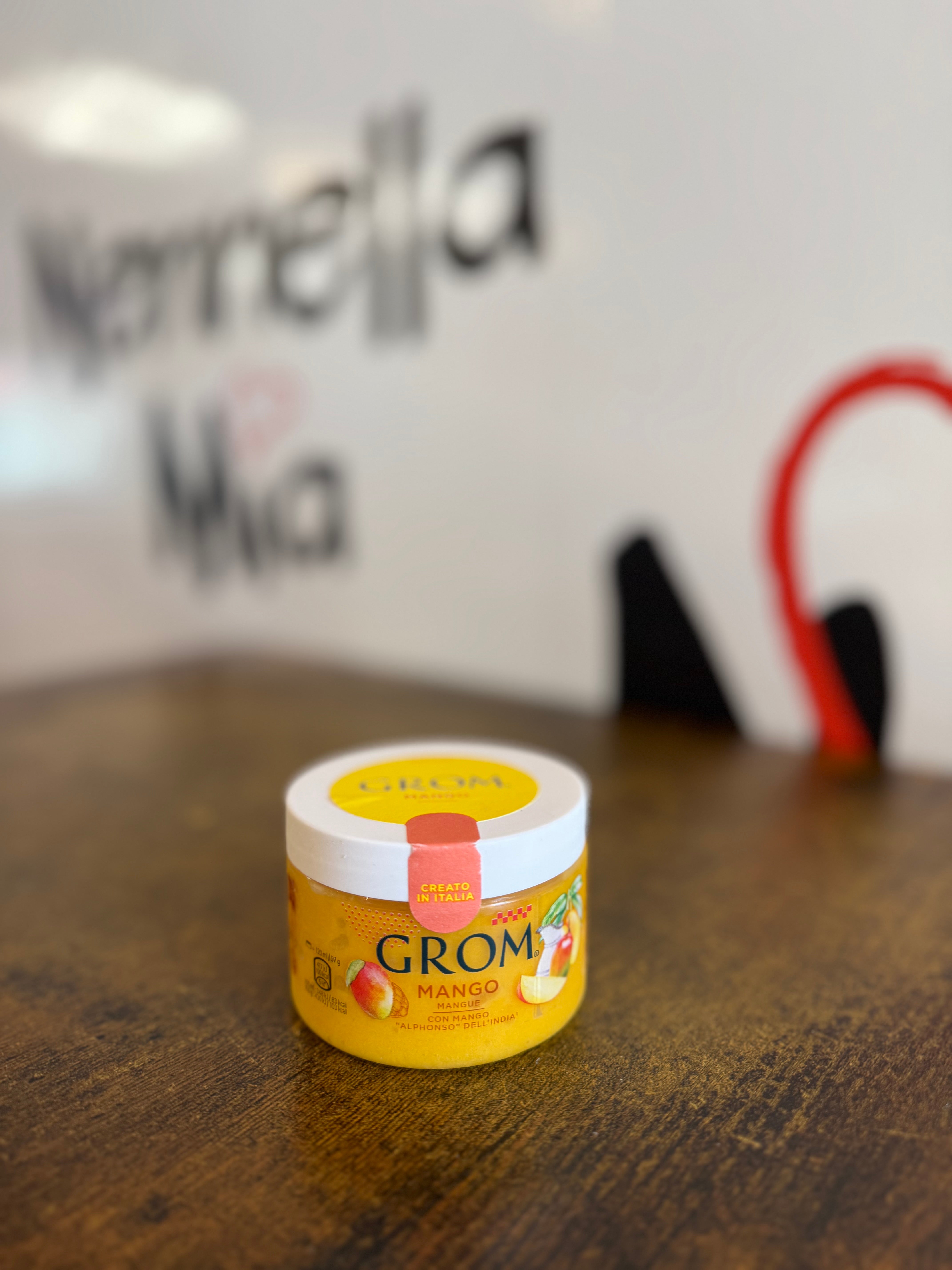🍦Glace GROM Mangue 🥭🟠