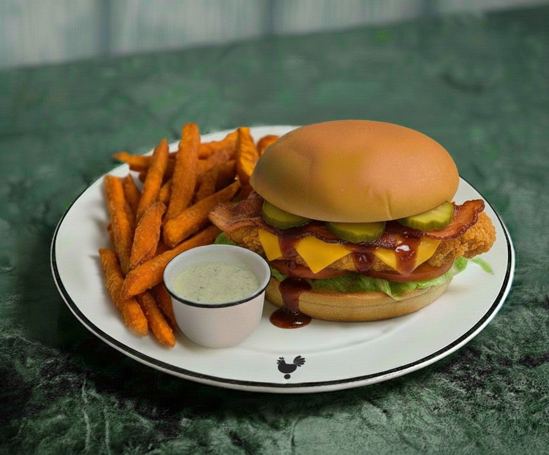 Crispy BBQ Burger