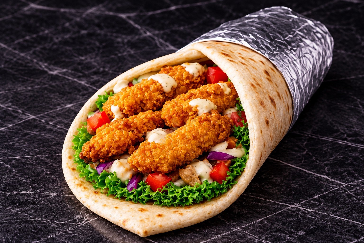 🍗 Cheese Naan tenders