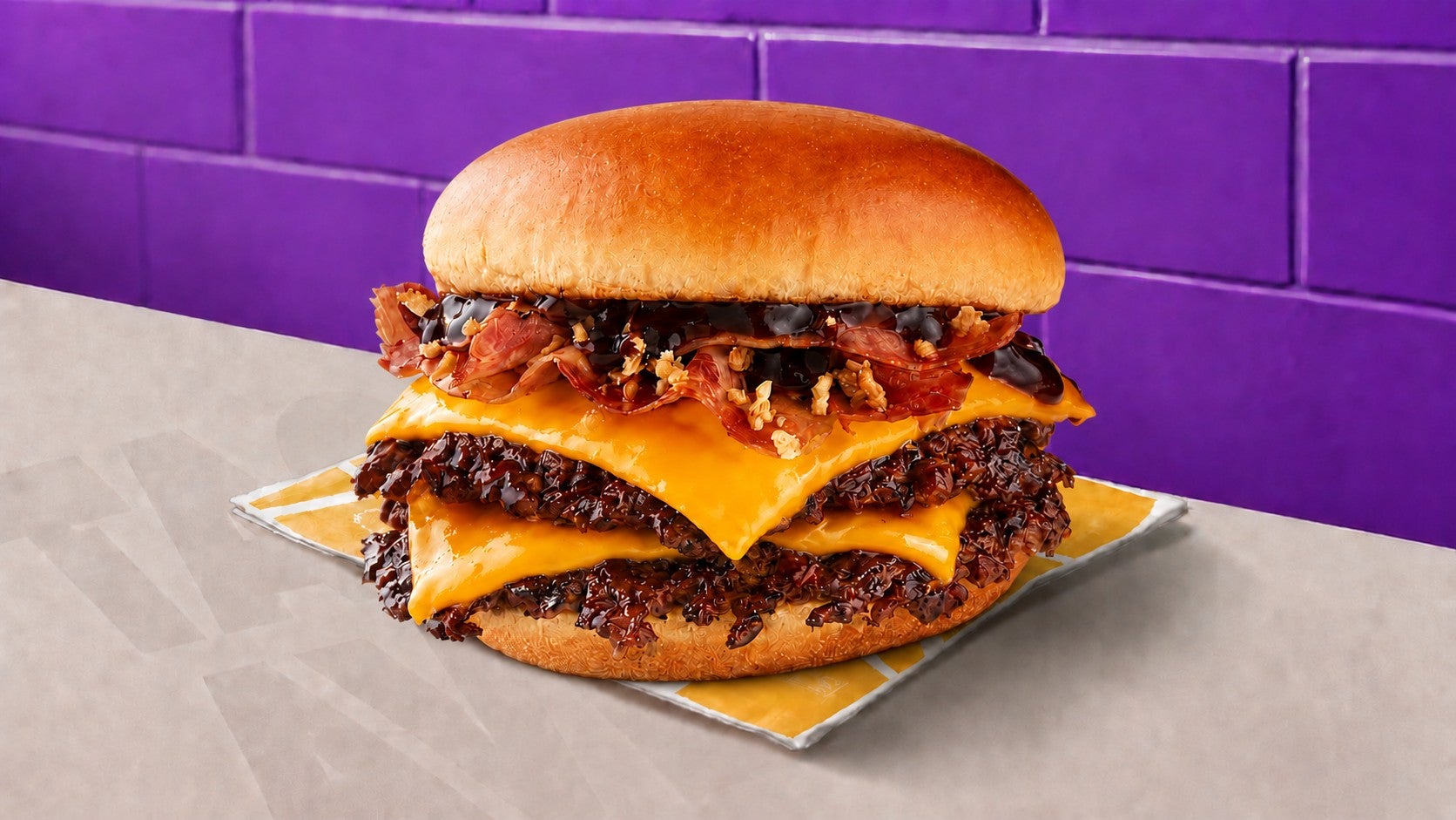 DOUBLE BACON SMASH 🍔
