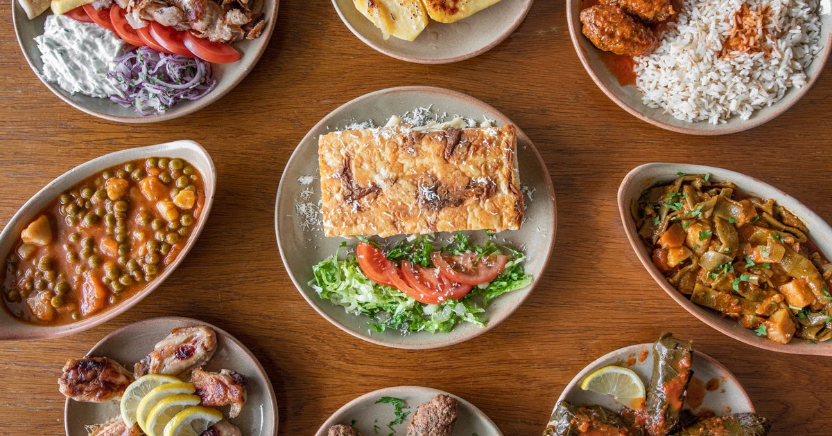 Souvlaki corner at The Oak Dalston delivery from Kingston Order