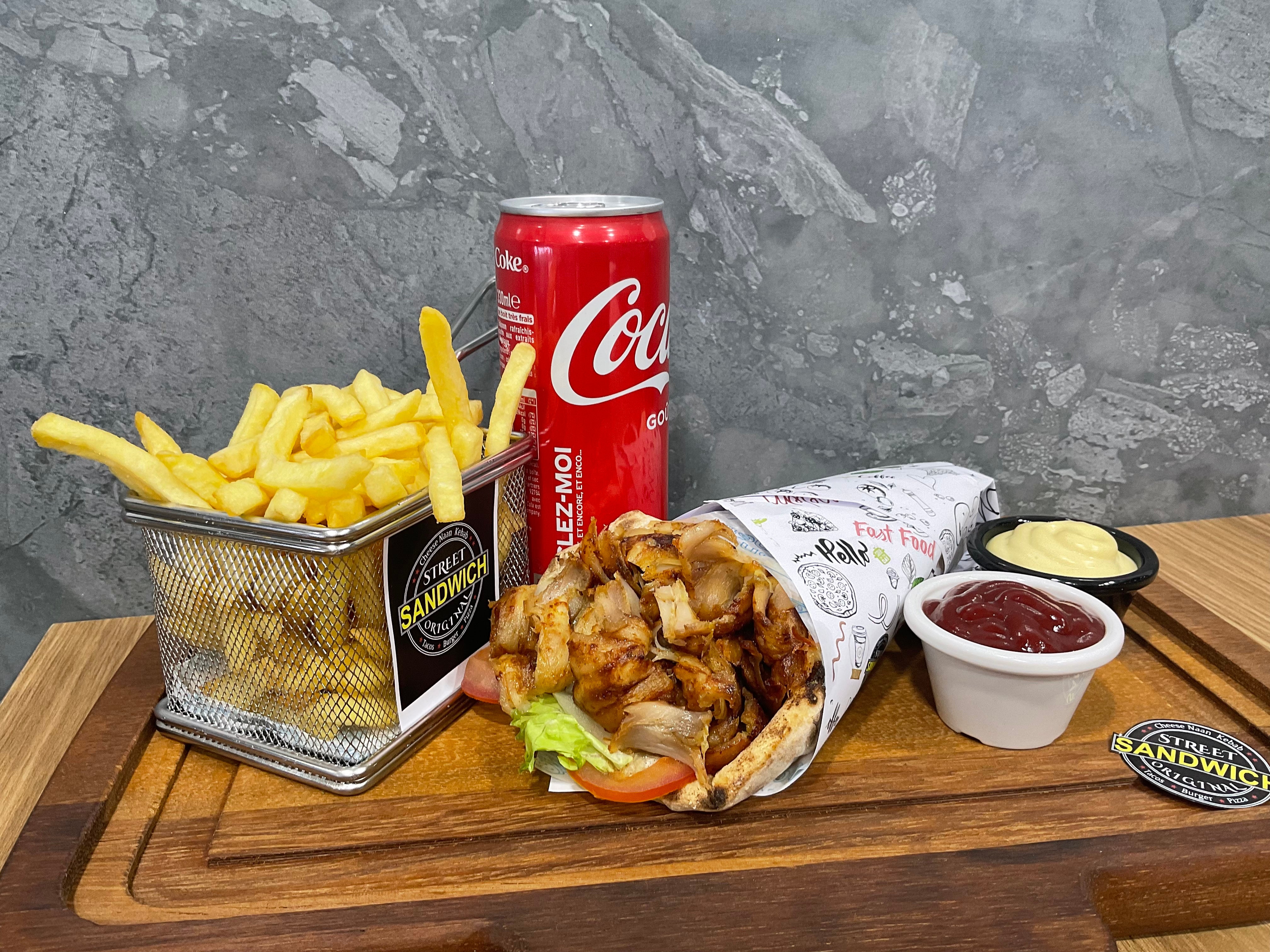 Menu naan kebab