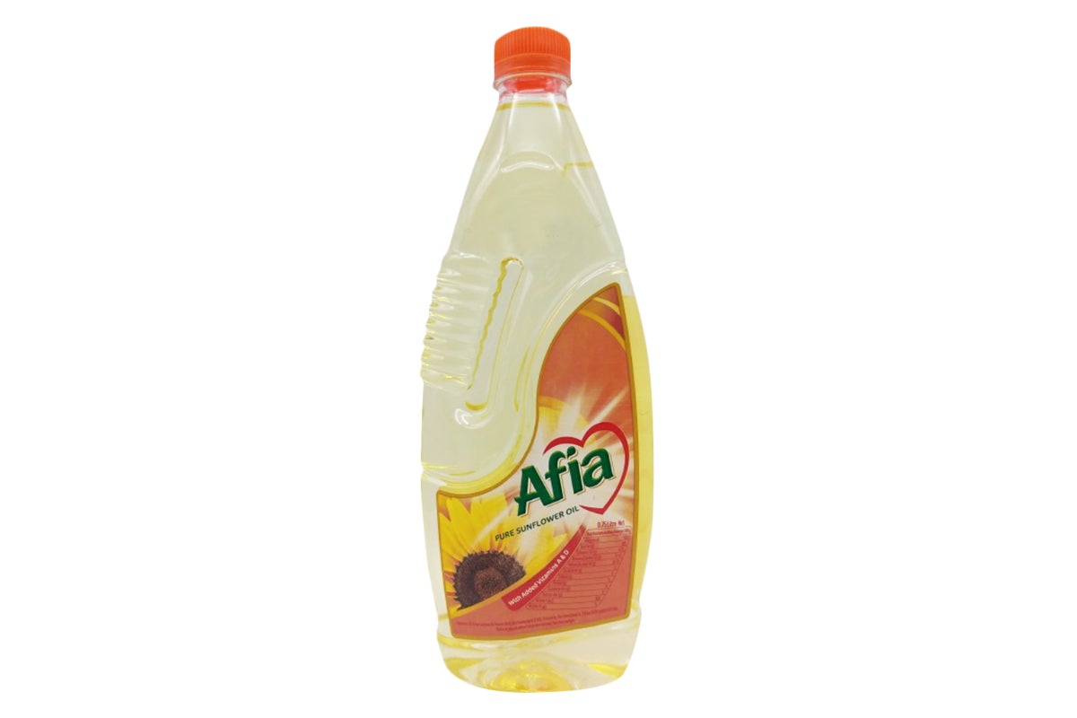 Afia Sunflower Oil 750ml Bottle
