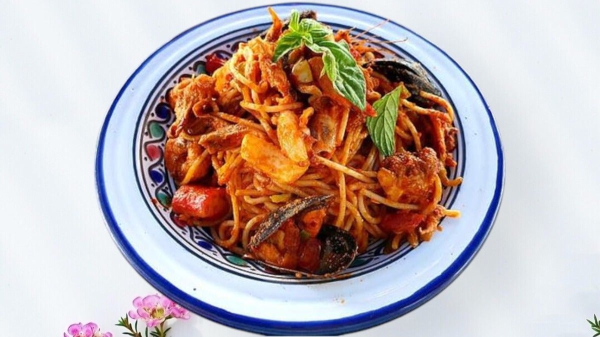 🍝Spaghetti aux fruits de mer