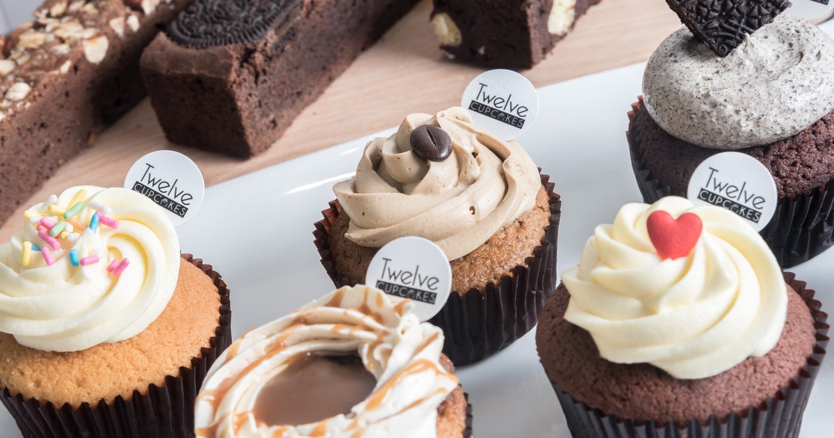 Twelve Cupcakes delivery from Central - Order with Deliveroo deliver cupcakes today