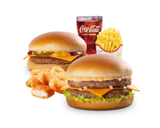 G2  (1 GLD + 4 Nuggets ou Cheese)