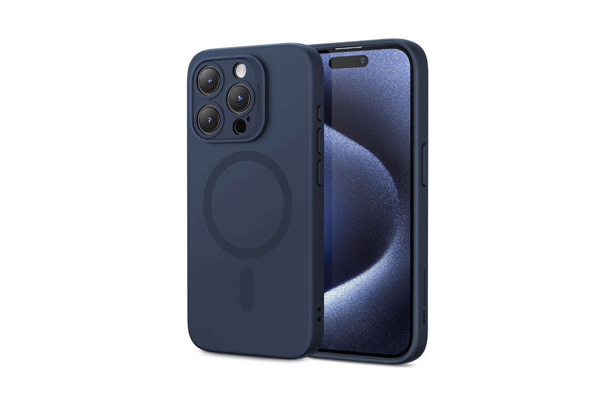 ESR Cloud Soft Case (HaloLock) For iPhone 15 Pro - Dark Blue