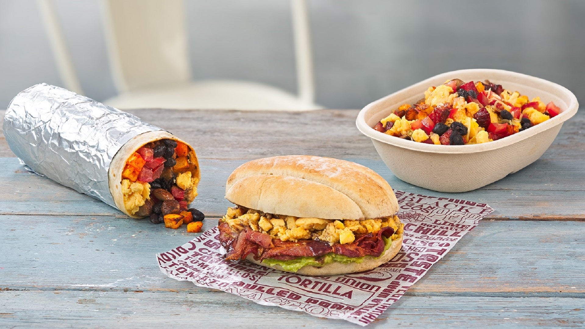 Tortilla Fresh Burritos Canary Wharf Breakfast delivery from