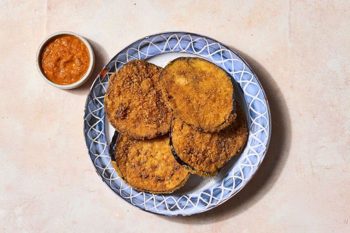 AUBERGINE FRITTERS